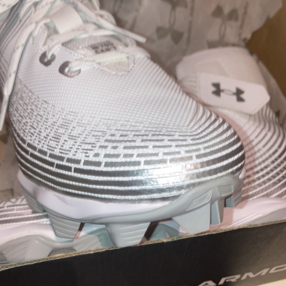 NEW - UNDER ARMOUR UA HIGHLIGHT FRANCHISE CLEATS SHOES - Men’s Size 9 - Football - Picture 4 of 13
